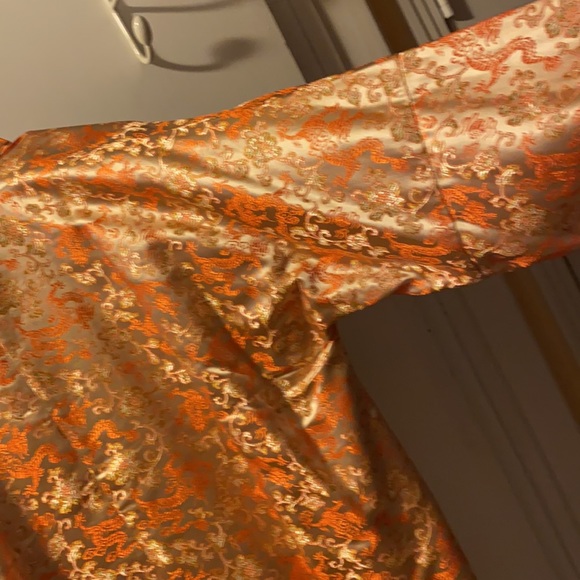 Silk Asian beautiful SHACKET, shirt/light jacket - Picture 10 of 11